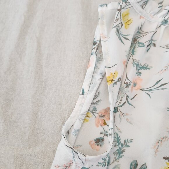 Loft Floral Shell Top - XXSP - Picture 5 of 11